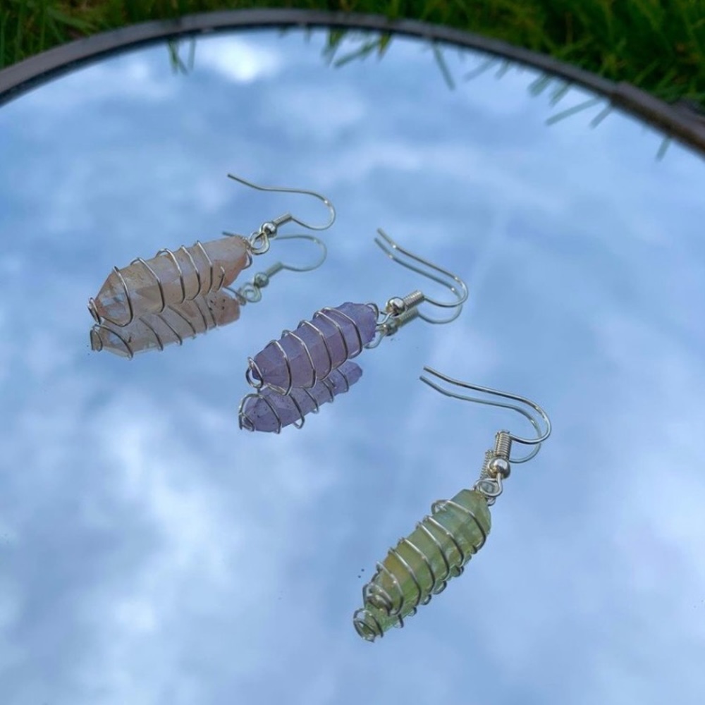 Crystal earrings